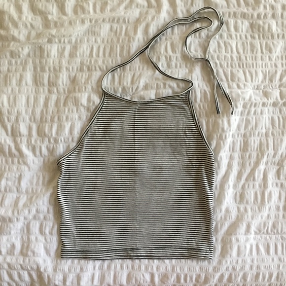 Brandy Melville Tops - NWOT Brandy Melville Striped Halter Top
